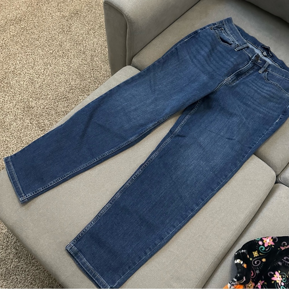 Calvin Klein High Rise Straight Jeans